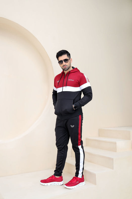 Trendy Additions - Multi-Color Tracksuit