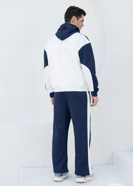 Legacy - Navy/White Oversized Tracksuit